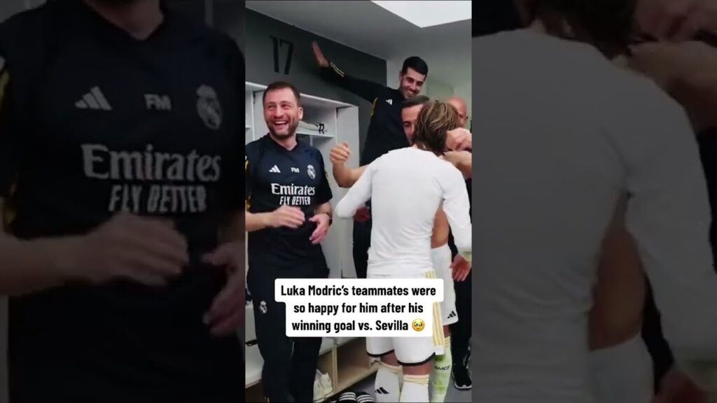 Everyone loves Luka Modric ❤️ (via @Real Madrid C.F./TT) #shorts