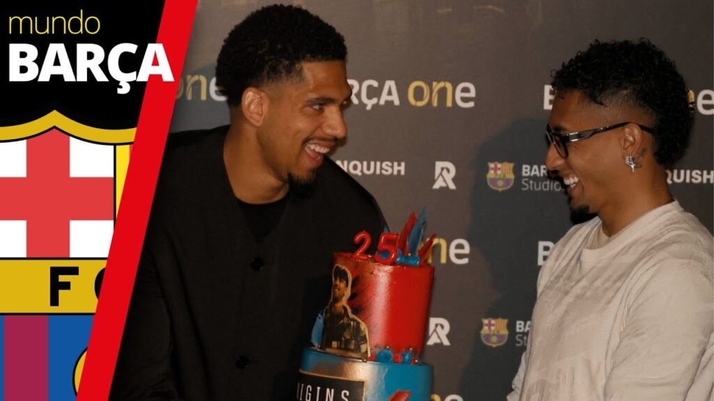 La SORPRESA de Raphinha para Ronald Araujo | FC Barcelona