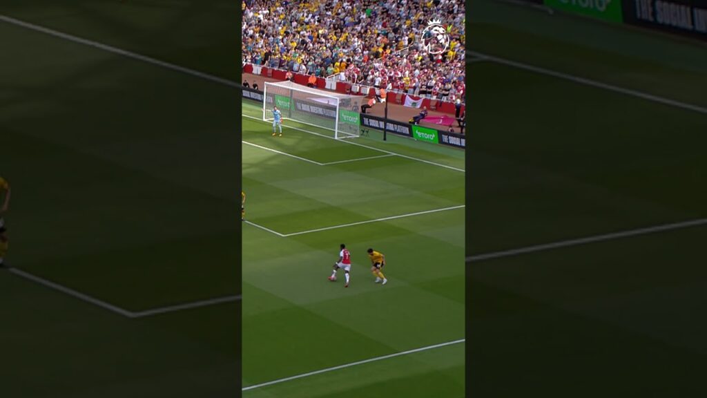 Saka dribble, Ødegaard flick & Xhaka goal!