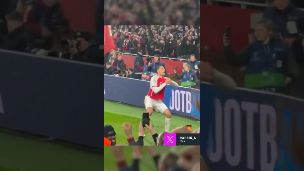 Just look at William Saliba’s celebrations after Arsenal’s penalty shoot-out win over Porto 🤩