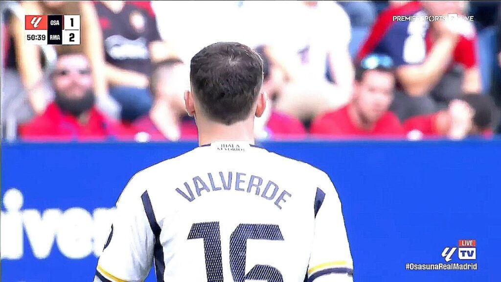 Fede Valverde Hattrick Of Assists vs Osasuna