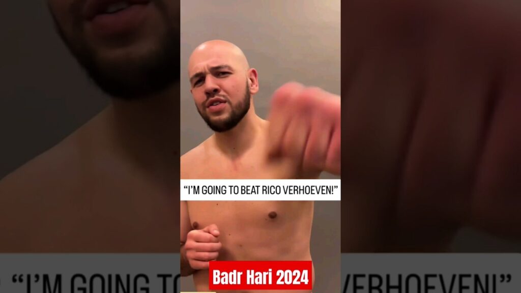 Laidouni:" I will beat Rico Verhoeven "