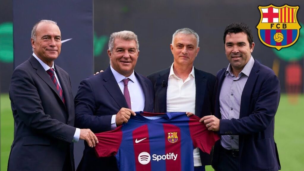 Officiall José Mourinho Signing to Club FC Barcelona and Contract Until July 2029
