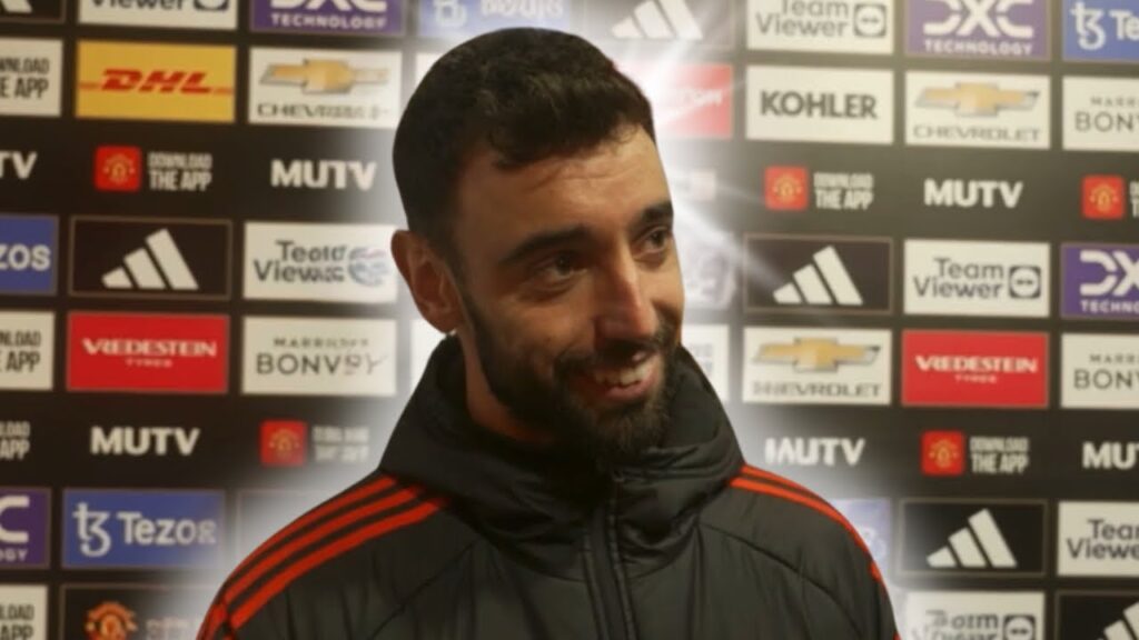 Bruno Fernandes Interview Following Win Against Liverpool Bruno Fernandes Interview Following Win Against Liverpool