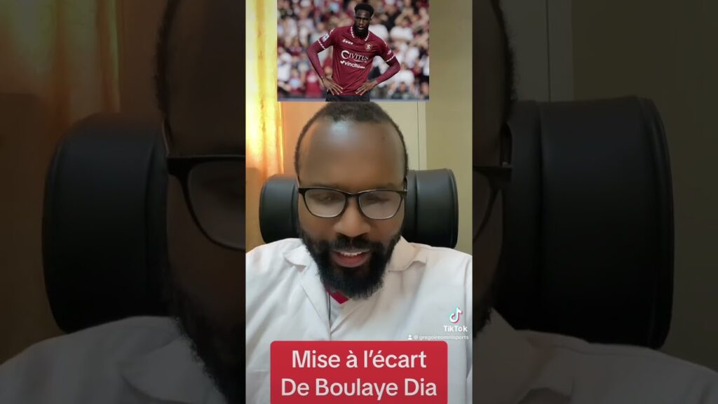 Grosse faute professionnelle de Boulaye Dia.Le Lion sanctionné 😡😡😡😡😡 #soccer #sports #football