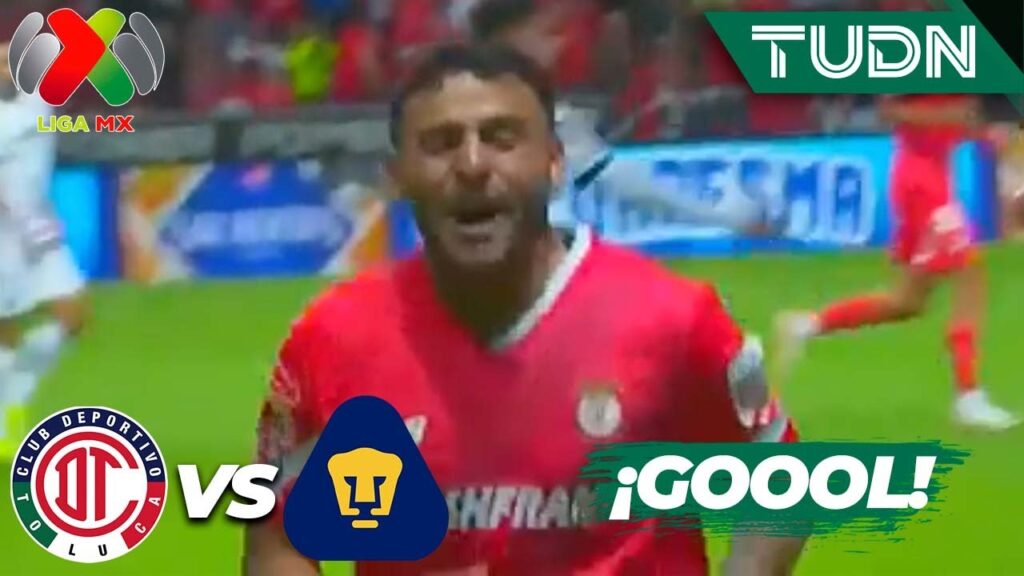 ¡GOL DE ALEXIS! Vega vacuna a Pumas | Toluca 1-0 Pumas | CL2024 - Liga Mx J12 | TUDN