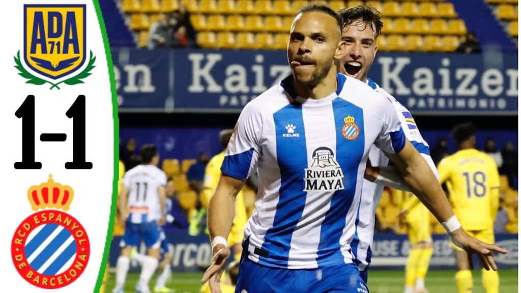 Alcorcón vs Espanyol (1-1) Gol de Martin Braithwaite, todos los goles y resumen ampliado