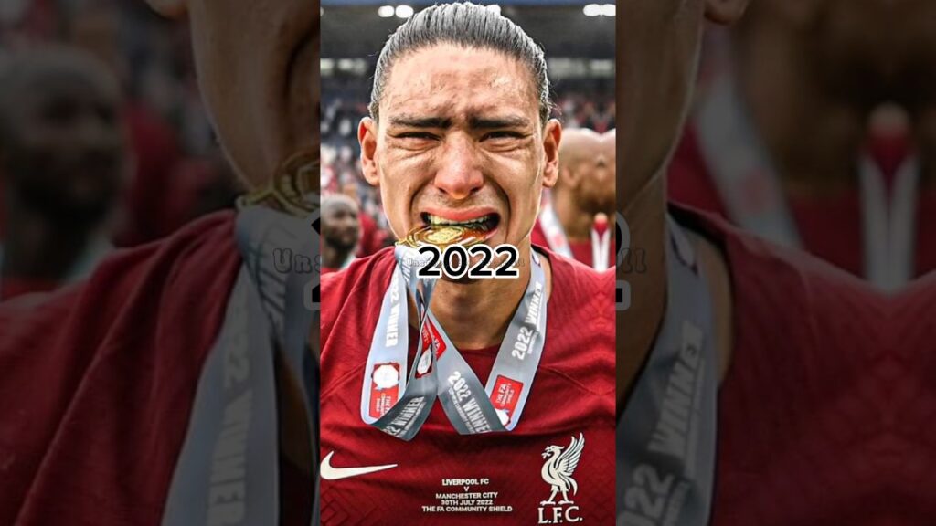 Darwin Nunez Evolution 😫😁 #football #shorts