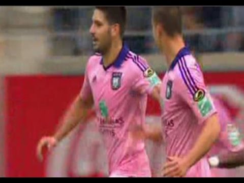 AA Gent-RSC Anderlecht : Aleksandar Mitrovic 0-1 AA Gent-RSC Anderlecht : Aleksandar Mitrovic 0-1