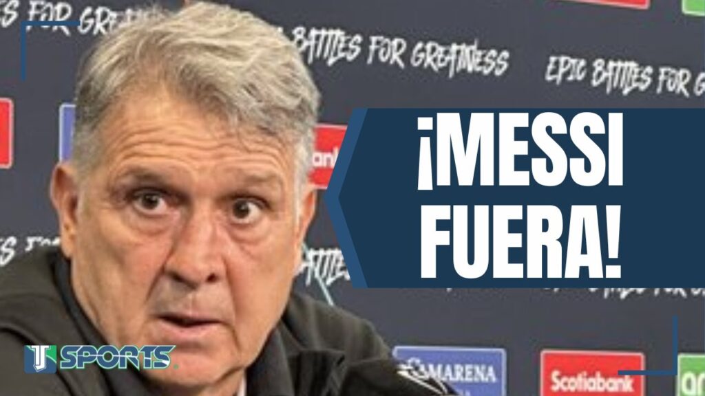 ¡MALAS NOTICIAS! Confirma Gerardo Martino AUSENCIA de Lionel Messi en AMISTOSOS con Argentina