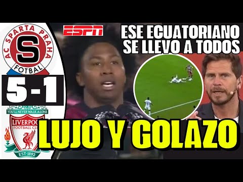 UNA LOCURA ANGELO PRECIADO SE LLEVÓ A 5 JUGADORES DEL LIVERPOOL Y GOLAZO EN EUROPA LEAGUE SORPRENDE