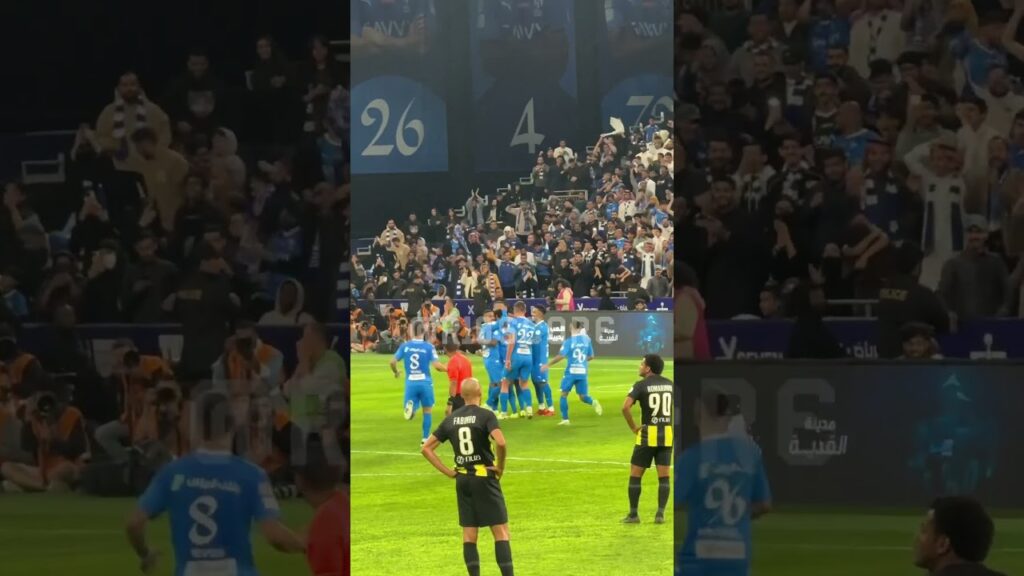 ✅⚽️ Abdulhamid amplia para o Al-Hilal, confirmando a vitória no clássico contra o Al-Ittihad.