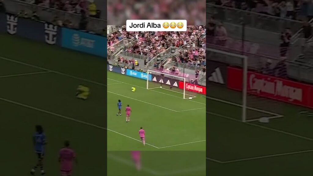 This goal from Jordi Alba was SPECIAL (MLS on Apple TV, mls/TT) #shorts