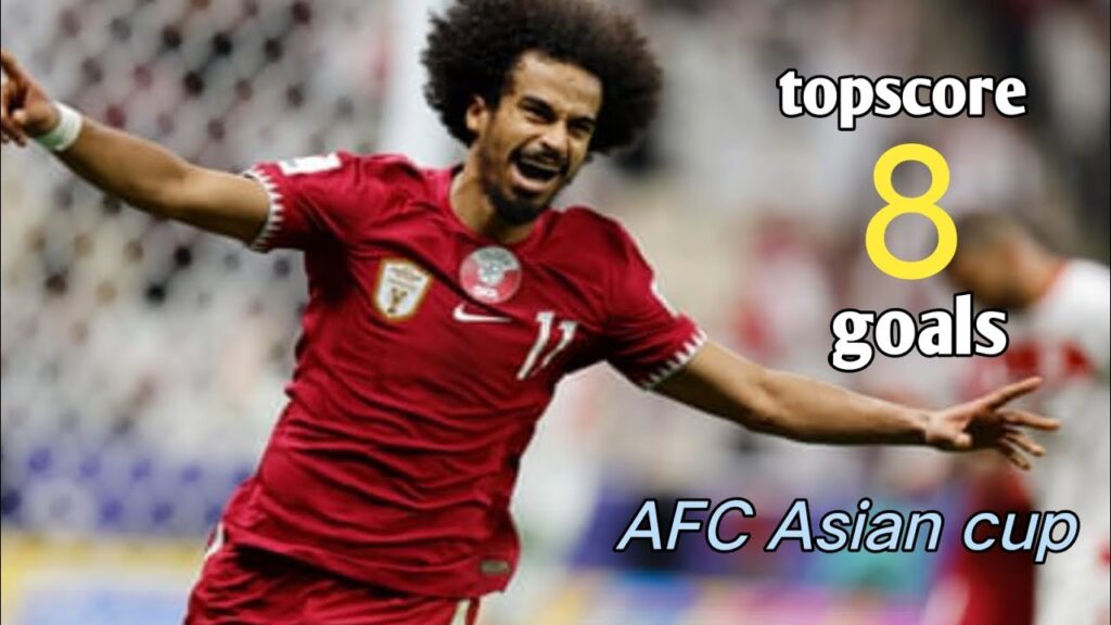 8 goals by Akram Afif, the Top Scorer for the 2023 Asian Cup