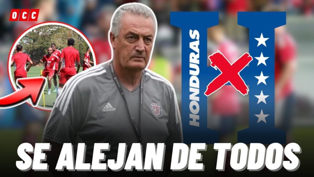 TÉCNICO DE COSTA RICA TOMA UN DRÁSTICA DECISIÓN CON SUS JUGADORES PREVIO AL REPECHAJE😱