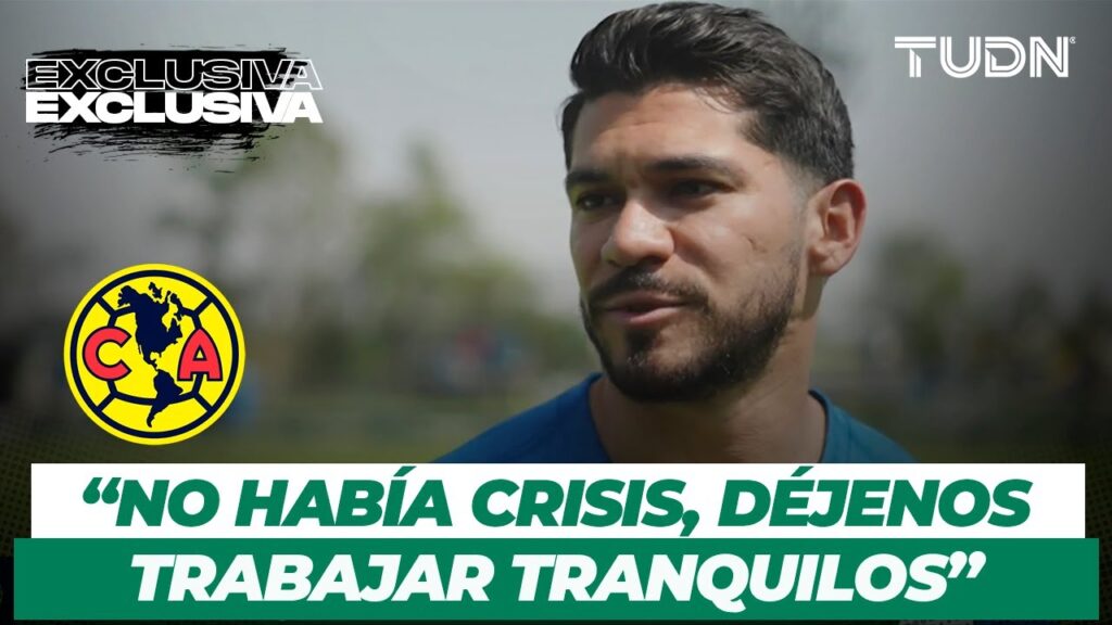 ¡ADVERTENCIA PARA CHIVAS! ⚠️🦅 Henry Martín descarta crisis en América | TUDN