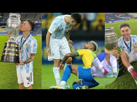 EL PARTIDAZO DE GONZALO MONTIEL ⚔️ VS BRASIL🇧🇷|ARGENTINA CAMPEÓN DE AMÉRICA🏆🇦🇷♥️