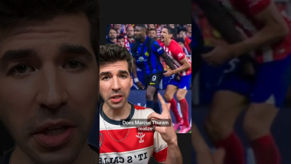Marcus Thuram Grabbing Stefan Savic… We All Saw It 👀🎥