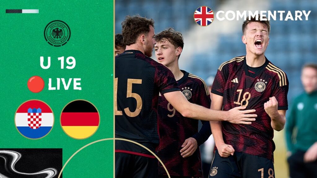LIVE 🔴 Croatia vs. Germany | Under-19 - EURO Qualififers