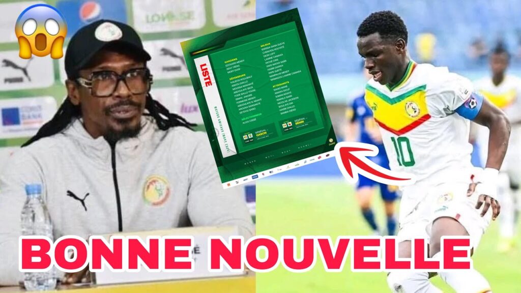 ALIOU CISSÉ publie une liste de 31 Joueurs, avec Amara Diouf, Diarra & Sangate