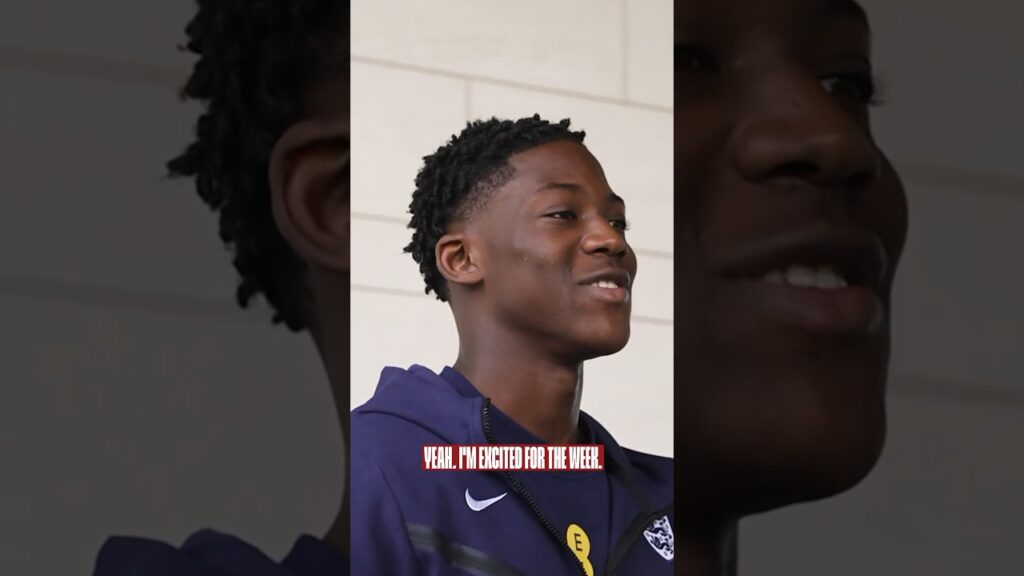 Welcome to the senior squad Kobbie Mainoo #shorts