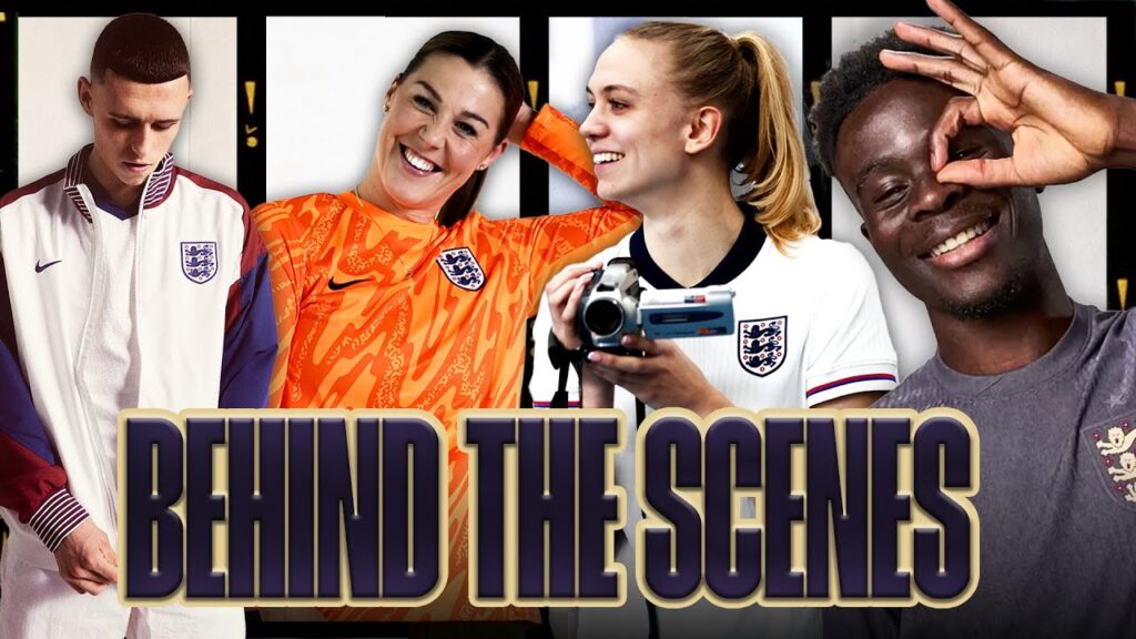 "Best England Kit Ever!" Behind-The-Scenes England's Nike Kit Photoshoot 📸  | England