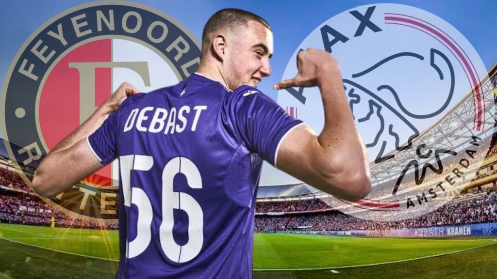 FEYENOORD EN AJAX KUNNEN ZENO DEBAST UIT HANDEN HOUDEN VAN EUROPESE TOP