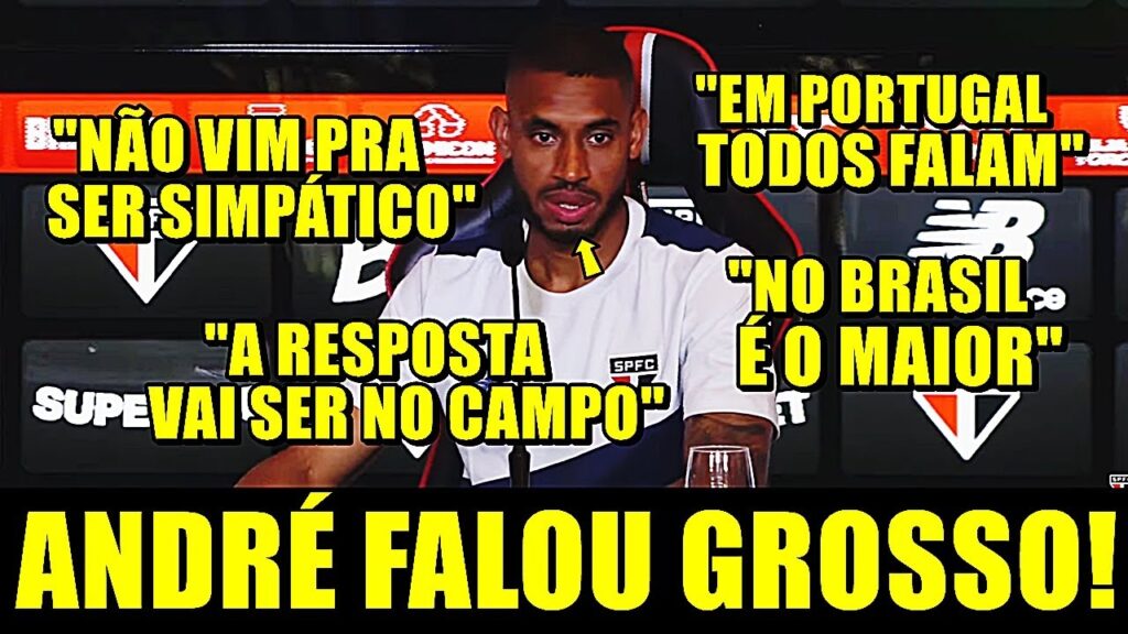 ANDRÉ SILVA FALA GROSSO E DA RECADO NA LATA EM SUA APRESENTAÇÃO NO SÃO PAULO!!! ANDRÉ SILVA FALA GROSSO E DA RECADO NA LATA EM SUA APRESENTAÇÃO NO SÃO PAULO!!!