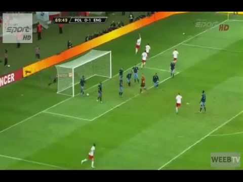 POLSKA   ANGLIA 1 1 KAMIL GLIK GOL BRAMKA WIDEO SKRÓT 17 10 2012