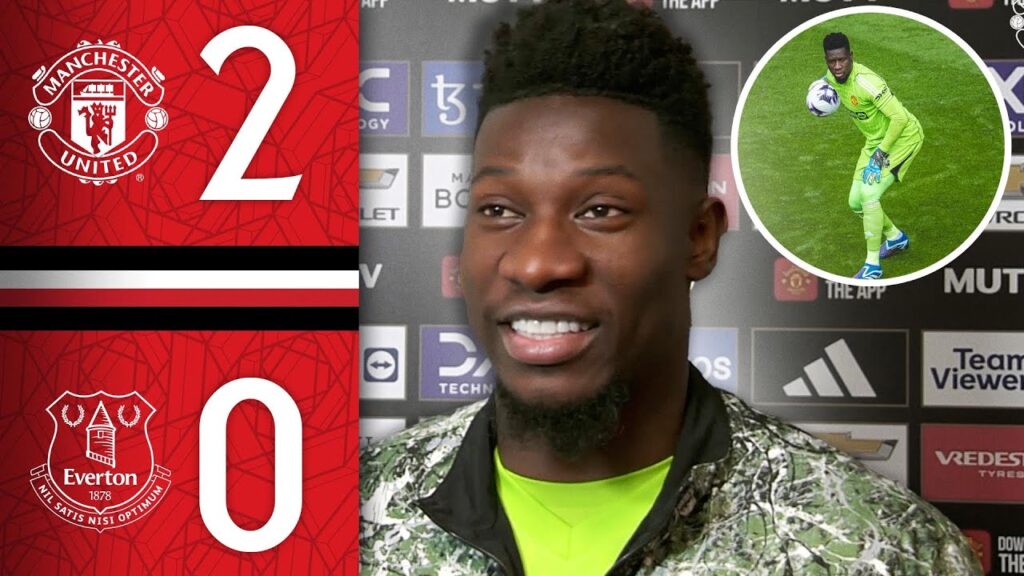 Ten Hag & Onana React To Everton Victory 🗣️ | Man Utd 2-0 Everton | Post-Match Reaction