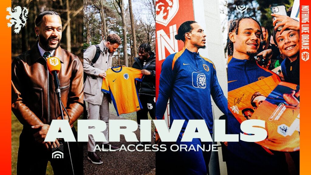 MEMPHIS 🔙 , Player reactions NEW KIT 🧡 & first training with fans! 😁🤳 | ALL ACCESS ORANJE