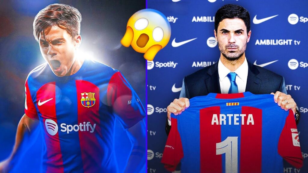 FC BARCELONA' NEW INSANE TRANSFERS! Paulo DYBALA will be a NEW BLAUGRANA - ARTETA - NEW COACH!?