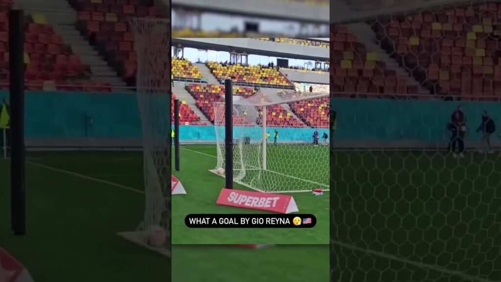 Gio Reyna amazing goal vs Rapid Bucharest