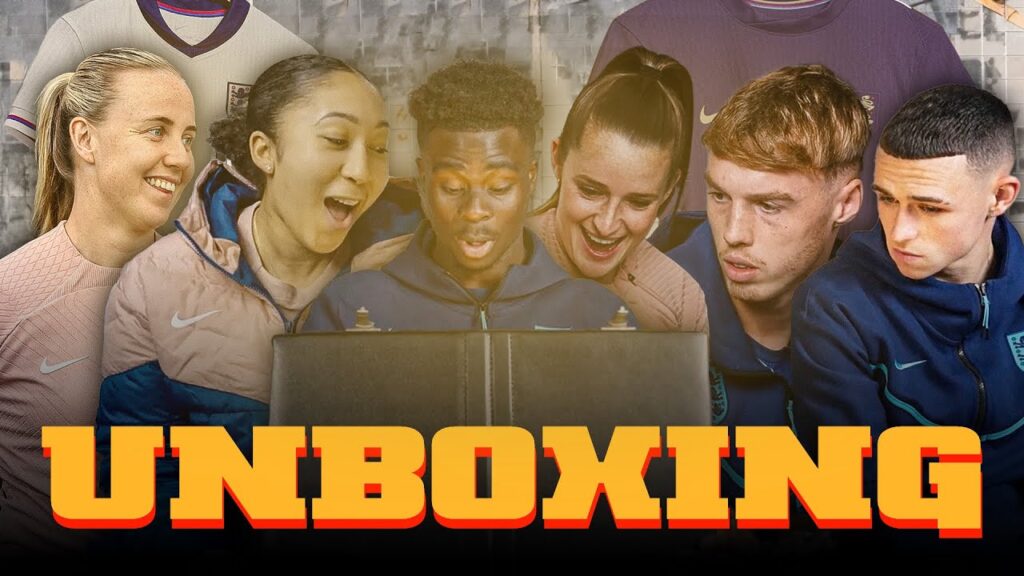 "This is CLASS!" | England Players Unbox The New Nike England Kit Range 🤩 | England