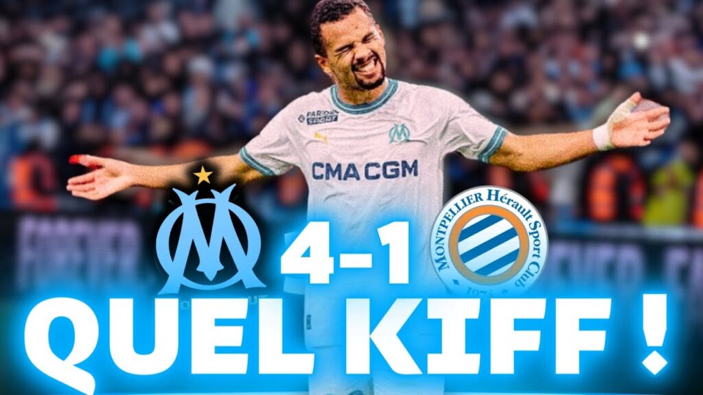 ❤️ QUEL PLAISIR ! L'OM ÉTEINT MONTPELLIER 4-1 ! ILIMAN NDIAYE HOMME DU MATCH ⭐️