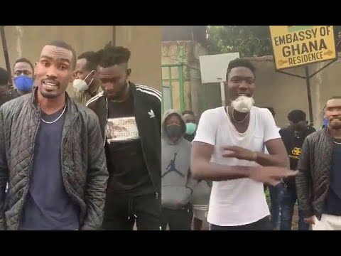 Stranded Ghanaian players in Ethiopia arrive in Ghana and are doing fine!