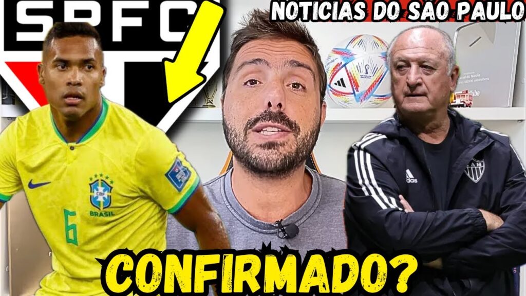 URGENTE🚨FELIPÃO SERIA UM BOM NOME PRO SP? | ALEX SANDRO PODE VIR? | NOTÍCIAS DO SÃO PAULO