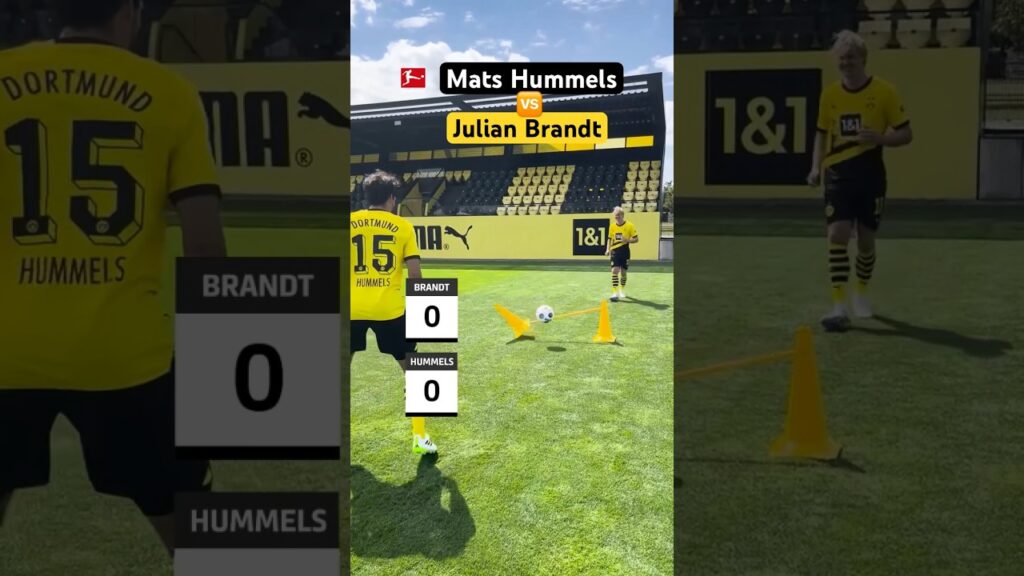 HUMMELS 🆚 BRANDT ⚽️ Pass-Challenge