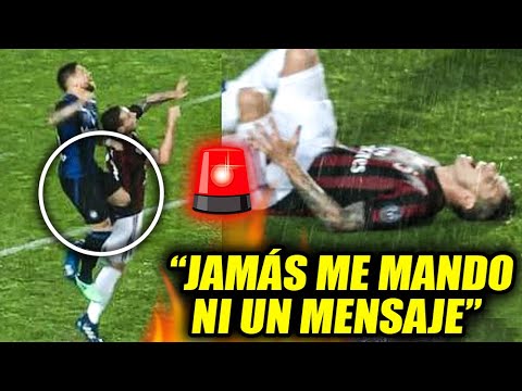 😱Biglia y el amargo recuerdo del Papu Gómez tras el rodillazo que casi lo margina del Mundial 2018