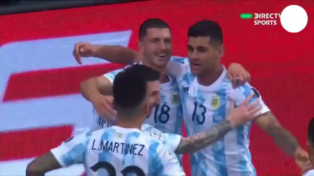 Gol de Guido Rodríguez a Uruguay (Copa América 2021)