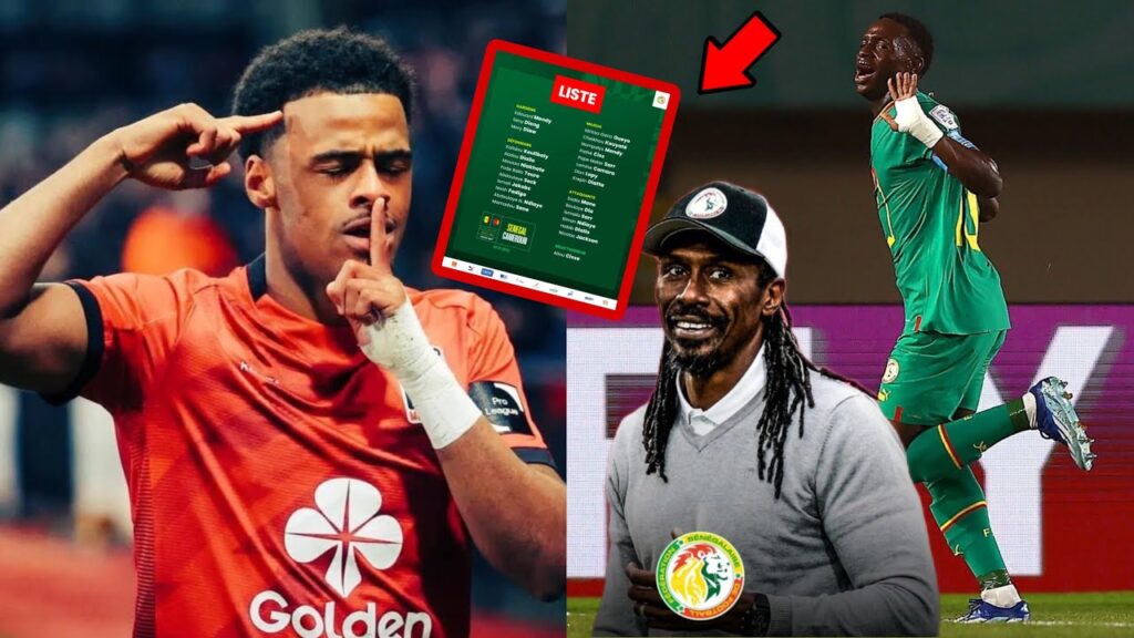 11 probable de Aliou Cissé Amara Diouf déjà convoqué, Ilay Camara monstrueux