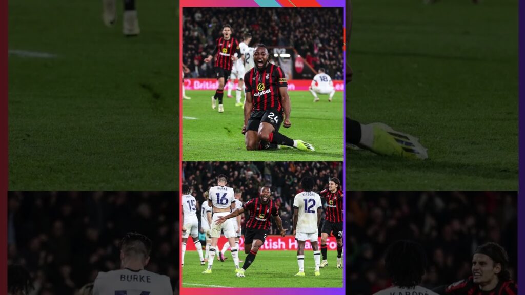 Antoine Semenyo wins man-of-the-match award in Bournemouth’s comeback win over Luton Town