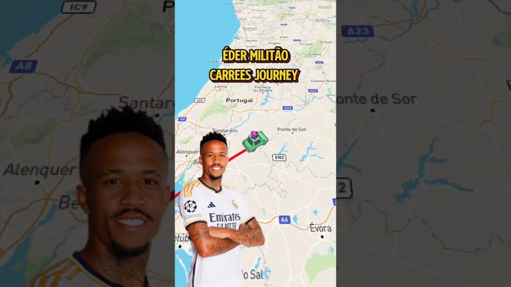 Éder Militão Carrees Journey #edermilitao #realmadrid #real
