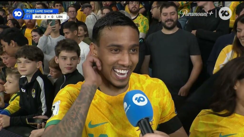 Keanu Baccus | Subway Socceroos v Lebanon | Post-Match Interview