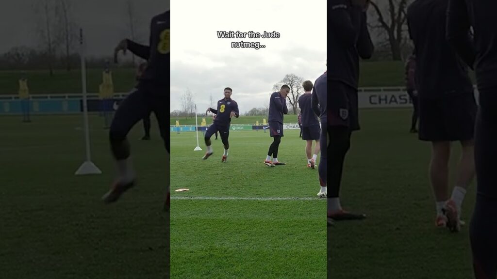 Bellingham with most outrageous nutmeg! 😂 #shorts