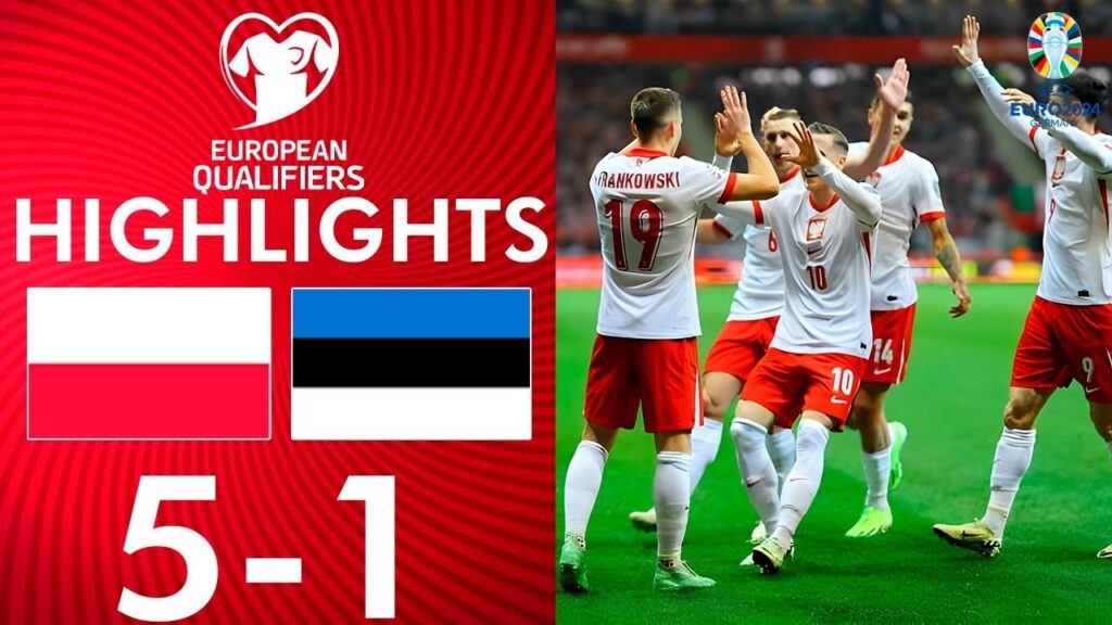 Bramka Sebastian Szymański | Polska vs Estonia 5-1 Skróty Meczu | Kwalifikacje UEFA EURO 2024