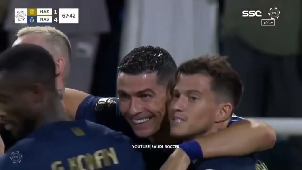 Ronaldo , Sadio Mané Goals ⚽🚀 Al NASSR VS Al Hazem5 0🔥Ronaldo Skills 💪🚀 All Goals & Highlights 2