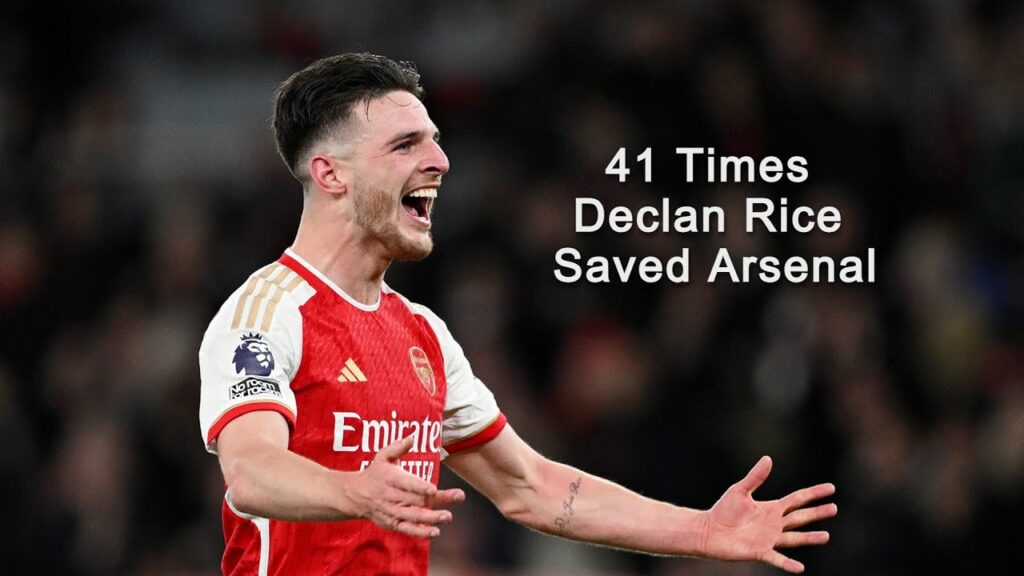 41 Times Declan Rice Saved Arsenal