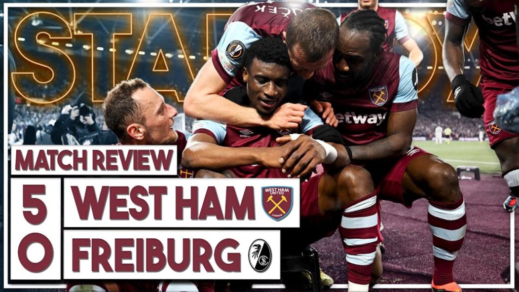 West Ham 5-0 Freiburg | Kudus scores TWO stunners as Hammers into Europa League quarter final!!