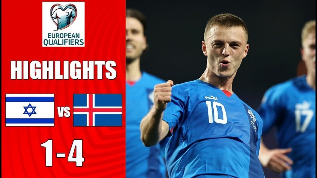 Israel vs Iceland 1-4 HIGHLIGHTS | UEFA Euro 2024 Qualifiers